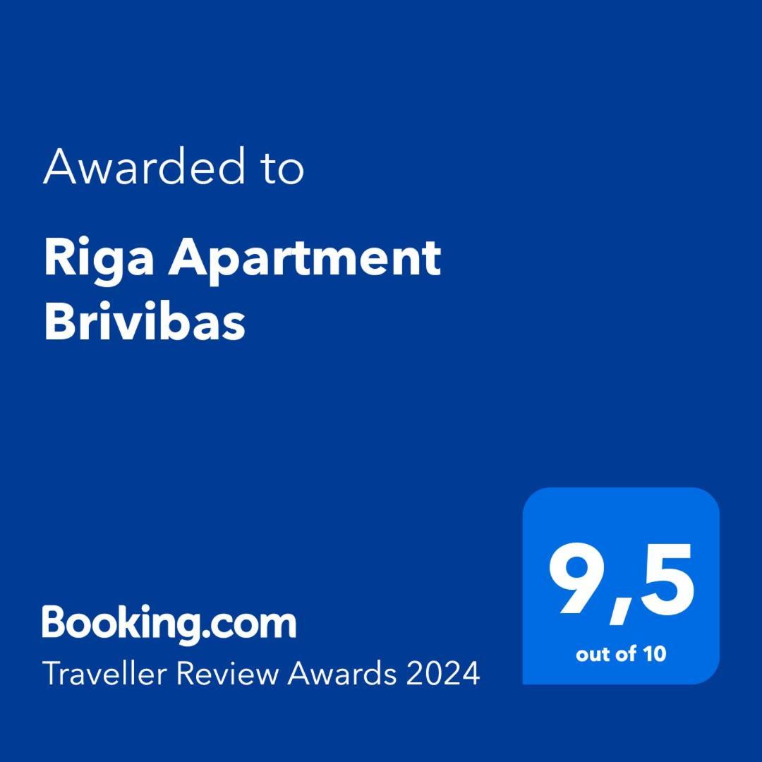 Riga Apartment Brivibas With Private Parking Extérieur photo